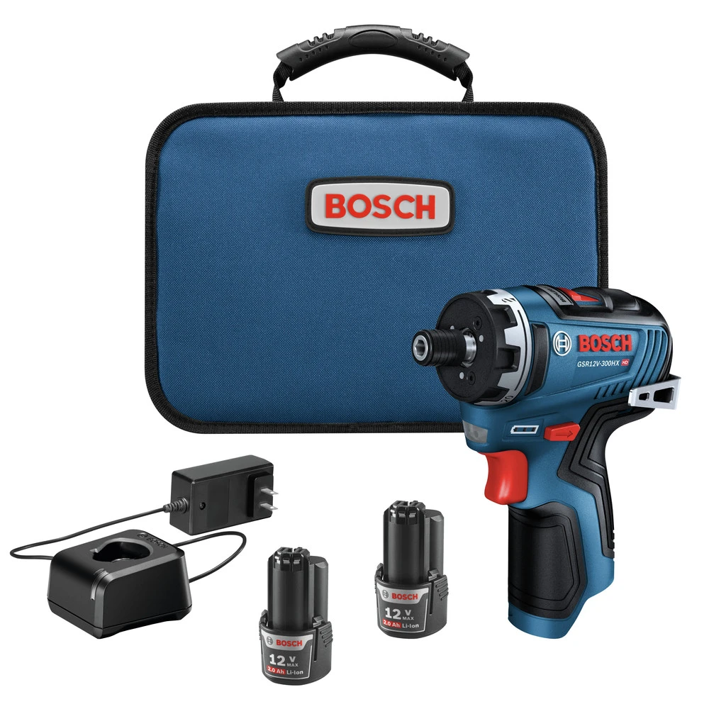 Brand new ๐ Bosch GSR12V-300HXB22 12V Max Brushless Lithium-Ion Two-Speed Hex 1/4 In. Cordless Screwdriver Kit (2 Ah) ๐ฏ 3 Brand new ๐ Bosch GSR12V-300HXB22 12V Max Brushless Lithium-Ion Two-Speed Hex 1/4 In. Cordless Screwdriver Kit (2 Ah) ๐ฏ