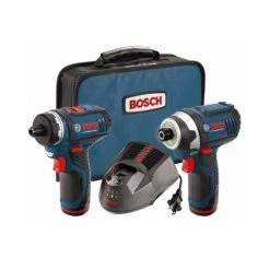 Deals 🛒 Bosch CLPK27-120 12V Max Compact Lithium-Ion Cordless 2-Speed Pocket Driver And Impact Driver 2-Tool Combo Kit (2 Ah) 🎁