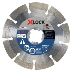 New ๐งจ Bosch DBX4541S X-LOCK Segmented Rim 4-1/2 In. Diamond Blade ๐