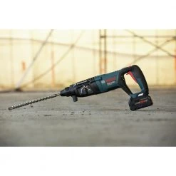 Promo 🛒 Bosch GBH18V-26DK24 Bulldog 18V EC Brushless Lithium-Ion 1 In. Cordless SDS-plus Rotary 🔨 Hammer Kit With 2 Batteries (8 Ah) 🎉 -BOSCH Sales bshngbh18v 26dk24 o