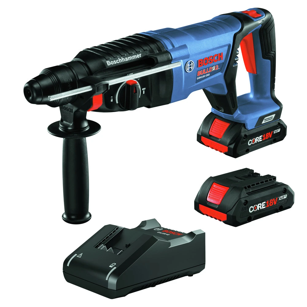 Flash Sale ๐ Bosch GBH18V-26DK25 Bulldog 18V EC Brushless Lithium-Ion 1 In. Cordless SDS-plus Rotary ๐จ Hammer Kit With 2 Batteries (4 Ah) ๐ฅ 3 Flash Sale ๐ Bosch GBH18V-26DK25 Bulldog 18V EC Brushless Lithium-Ion 1 In. Cordless SDS-plus Rotary ๐จ Hammer Kit With 2 Batteries (4 Ah) ๐ฅ