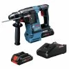 Buy 🛒 Bosch GBH18V-26K25 Bulldog 18V Brushless Lithium-Ion 1 In. Cordless SDS-plus Rotary 🔨 Hammer Kit With 2 Batteries (4 Ah) 🎉 -BOSCH Sales bshngbh18v 26k25