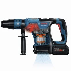 Top 10 👏 Bosch GBH18V-36CK24 PROFACTOR 18V Cordless SDS-max 1-9/16 In. Rotary 🔨 Hammer Kit With BiTurbo Brushless Technology Kit With (1) 8 Ah Battery ⌛ -BOSCH Sales bshngbh18v 36ck24 c