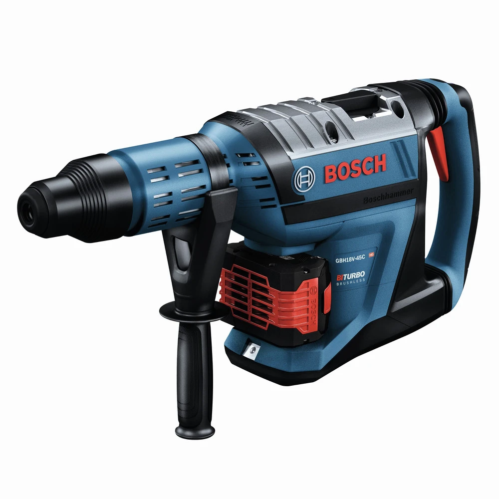 Flash Sale โญ Bosch GBH18V-45CK24 PROFACTOR 18V Cordless SDS-max 1-7/8 In. Rotary ๐จ Hammer Kit With BiTurbo Brushless Technology Kit With (2) 8 Ah Batteries ๐ 4 Flash Sale โญ Bosch GBH18V-45CK24 PROFACTOR 18V Cordless SDS-max 1-7/8 In. Rotary ๐จ Hammer Kit With BiTurbo Brushless Technology Kit With (2) 8 Ah Batteries ๐ - Image 2