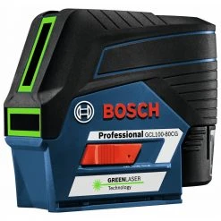 Outlet 🛒 Bosch GCL100-80CG 12V Green-Beam Cross-Line Laser With Plumb Points 🎉 -BOSCH Sales bshngcl100 80cg d