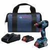 Best Sale 🌟 Bosch GDX18V-1800CB25 Freak 18V EC Brushless Connected 1/4 In. And 1/2 In. 2-in-1 Bit/Socket Impact Driver Kit With CORE18V 4.0 Ah Compact Batteries 🎉 -BOSCH Sales bshngdx18v 1800cb25