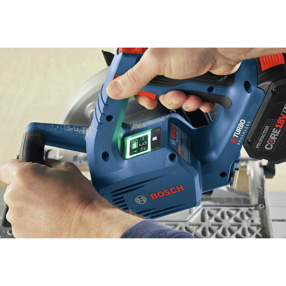 Cheapest โ๏ธ Bosch GKS18V-25GCB14 PROFACTOR 18V Cordless 7-1/4 In. Circular Saw Kit With BiTurbo Brushless Technology And Track Compatibility Kit With (1) 8 Ah Battery ๐ 14 Cheapest โ๏ธ Bosch GKS18V-25GCB14 PROFACTOR 18V Cordless 7-1/4 In. Circular Saw Kit With BiTurbo Brushless Technology And Track Compatibility Kit With (1) 8 Ah Battery ๐ - Image 12