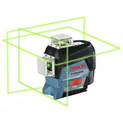 Top 10 😉 Bosch GLL3-330CG 360-Degrees Connected Green-Beam Three-Plane Leveling And Alignment-Line Laser 🎉