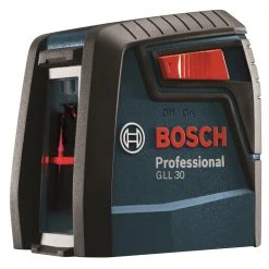 Best Sale 👍 Bosch GLL 30 30 Ft. Self-Leveling Cross-Line Laser 👍