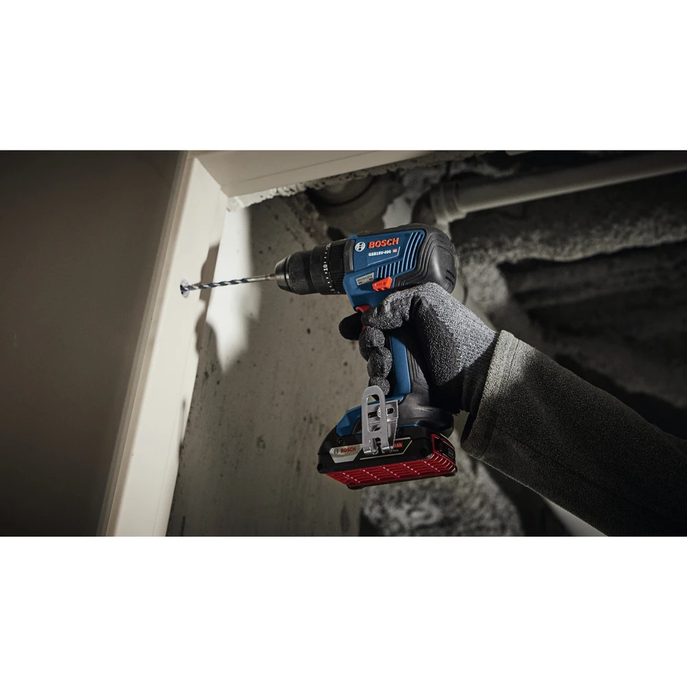Discount 🔥 Bosch GSB18V-490B12 18V EC Brushless Lithium-ion 1/2 In. Cordless 🔨 Hammer Drill/Driver Kit (2 Ah) 🔔 5 Discount 🔥 Bosch GSB18V-490B12 18V EC Brushless Lithium-ion 1/2 In. Cordless 🔨 Hammer Drill/Driver Kit (2 Ah) 🔔 - Image 4