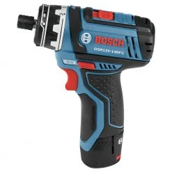 Best Sale 💯 Bosch GSR12V-140FCB22 12V Max Lithium-Ion FlexiClick 5-in-1 1/4 In. Cordless Drill Driver System Kit (2 Ah) 🎉 -BOSCH Sales bshngsr12v140fcb f
