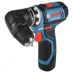 Best Sale 💯 Bosch GSR12V-140FCB22 12V Max Lithium-Ion FlexiClick 5-in-1 1/4 In. Cordless Drill Driver System Kit (2 Ah) 🎉 -BOSCH Sales bshngsr12v140fcb h
