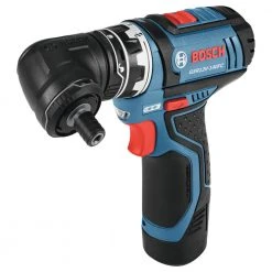 Best Sale 💯 Bosch GSR12V-140FCB22 12V Max Lithium-Ion FlexiClick 5-in-1 1/4 In. Cordless Drill Driver System Kit (2 Ah) 🎉 -BOSCH Sales bshngsr12v140fcb i