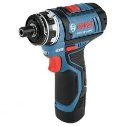Best Sale 💯 Bosch GSR12V-140FCB22 12V Max Lithium-Ion FlexiClick 5-in-1 1/4 In. Cordless Drill Driver System Kit (2 Ah) 🎉 -BOSCH Sales bshngsr12v140fcb k