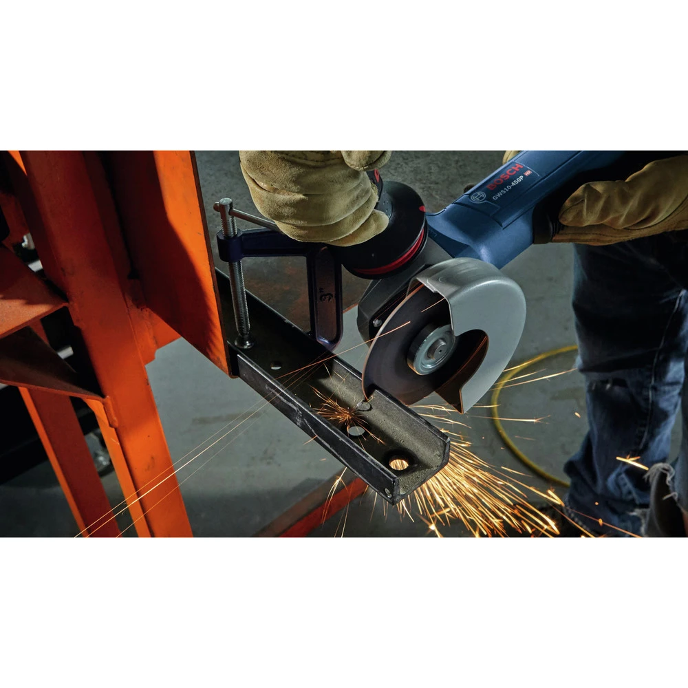 Brand new 🎉 Bosch GWS10-450P 120V 10 Amp Compact 4-1/2 In. Corded Ergonomic Angle Grinder With Paddle Switch 😀 8 Brand new 🎉 Bosch GWS10-450P 120V 10 Amp Compact 4-1/2 In. Corded Ergonomic Angle Grinder With Paddle Switch 😀 - Image 6