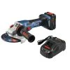 Discount 🔥 Bosch GWS18V-13CB14 PROFACTOR 18V Cordless 5-6 In. Angle Grinder Kit With BiTurbo Brushless Technology Kit With (1) CORE18V 8.0 Ah PROFACTOR Performance Battery ⭐ -BOSCH Sales bshngws18v 13cb14