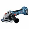 Coupon 😉 Bosch GWS18V-8N 18V Brushless Lithium-Ion 4-1/2 In. Cordless Angle Grinder With Slide Switch (Tool Only) 👏 -BOSCH Sales bshngws18v 8n