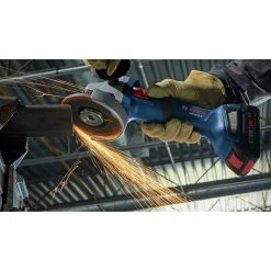 Coupon 😉 Bosch GWS18V-8N 18V Brushless Lithium-Ion 4-1/2 In. Cordless Angle Grinder With Slide Switch (Tool Only) 👏 -BOSCH Sales bshngws18v 8n f