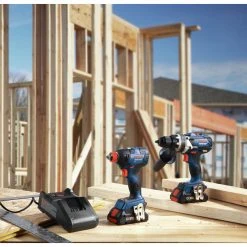 Top 10 ⭐ Bosch GXL18V-224B25 18V 2-Tool 1/2 In. 🔨 Hammer Drill Driver And 2-in-1 Impact Driver Combo Kit With (2) CORE18V 4.0 Ah Lithium-Ion Batteries 🔔 -BOSCH Sales bshngxl18v 224b25 e