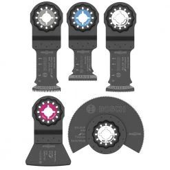 Flash Sale ๐ Bosch OSL005C 5-Piece Starlock Oscillating Multi-Tool Accessory Blade Set ๐
