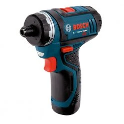 Best Sale 🤩 Bosch PS21-2A 12V Max Lithium-Ion 2-Speed 1/4 In. Cordless Pocket Driver Kit (2 Ah) 😀