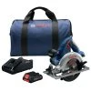 Promo 🤩 Factory Reconditioned Bosch CCS180-B15-RT 18V Lithium-Ion 6-1/2 In. Cordless Circular Saw Kit (4 Ah) 🥰 -BOSCH Sales bshrccs180 b15 rt