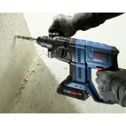 Outlet ⭐ Factory Reconditioned Bosch GBH18V-21N-RT 18V Brushless Lithium-Ion SDS-plus 3/4 In. Cordless Rotary 🔨 Hammer (Tool Only) 🧨 -BOSCH Sales bshrgbh18v 21n rt d