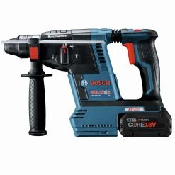 Wholesale 😉 Factory Reconditioned Bosch GBH18V-26K24A-RT Bulldog 18V Brushless Lithium-Ion 1 In. Cordless SDS-Plus Rotary 🔨 Hammer Kit With 2 Batteries (8 Ah) ⭐ -BOSCH Sales bshrgbh18v 26k24a rt b