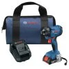 Buy 👏 Factory Reconditioned Bosch GDR18V-1400B12-RT 18V Compact Lithium-Ion 1/4 In. Cordless Hex Impact Driver Kit (2 Ah) 😉 -BOSCH Sales bshrgdr18v 1400b12 rt