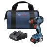 Best Pirce 🎉 Factory Reconditioned Bosch GDX18V-1800B12-RT 18V EC Brushless Lithium-Ion 1/4 In. And 1/2 In. Cordless 2-in-1 Bit/Socket Impact Driver Kit (2 Ah) 😉 -BOSCH Sales bshrgdx18v 1800b12 rt