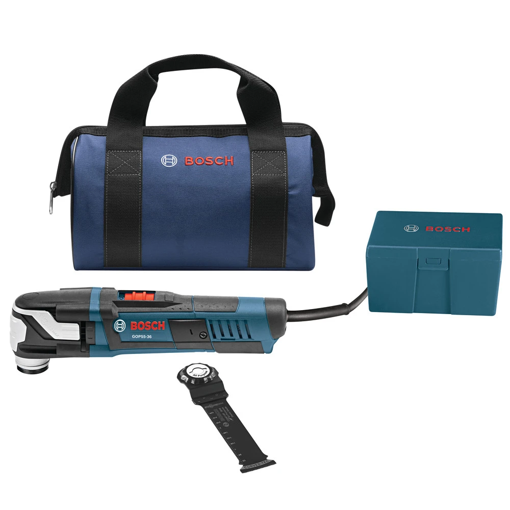Best deal 🎁 Factory Reconditioned Bosch GOP55-36B-RT 5.5 Amp StarlockMax Oscillating Multi-Tool Kit With Accessory Box 🎁 3 Best deal 🎁 Factory Reconditioned Bosch GOP55-36B-RT 5.5 Amp StarlockMax Oscillating Multi-Tool Kit With Accessory Box 🎁