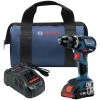 Hot Sale 🛒 Factory Reconditioned Bosch GSB18V-535CB15-RT 18V Lithium-Ion Brushless 1/2 In. Cordless 🔨 Hammer Drill Driver Kit (4 Ah) ⭐ -BOSCH Sales bshrgsb18v 535cb15 rt