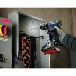 Hot Sale 🛒 Factory Reconditioned Bosch GSB18V-535CB15-RT 18V Lithium-Ion Brushless 1/2 In. Cordless 🔨 Hammer Drill Driver Kit (4 Ah) ⭐ -BOSCH Sales bshrgsb18v 535cb15 rt d