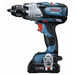 Best Pirce 👏 Factory Reconditioned Bosch GSB18V-755CB25-RT 18V Brute Tough Connected-Ready EC Brushless Lithium-Ion 1/2 In. Cordless 🔨 Hammer Drill Driver Kit With 2 Batteries (4 Ah) ✔️ -BOSCH Sales bshrgsb18v 755cb25 rt b