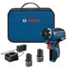 Discount โค๏ธ Factory Reconditioned Bosch GSR12V-300HXB22-RT 12V Max Brushless Lithium-Ion 1/4 In. Cordless Hex Two-Speed Screwdriver Kit With 2 Batteries (2.0 Ah) ๐งจ 2 Discount โค๏ธ Factory Reconditioned Bosch GSR12V-300HXB22-RT 12V Max Brushless Lithium-Ion 1/4 In. Cordless Hex Two-Speed Screwdriver Kit With 2 Batteries (2.0 Ah) ๐งจ -BOSCH Sales bshrgsr12v 300hxb22 rt
