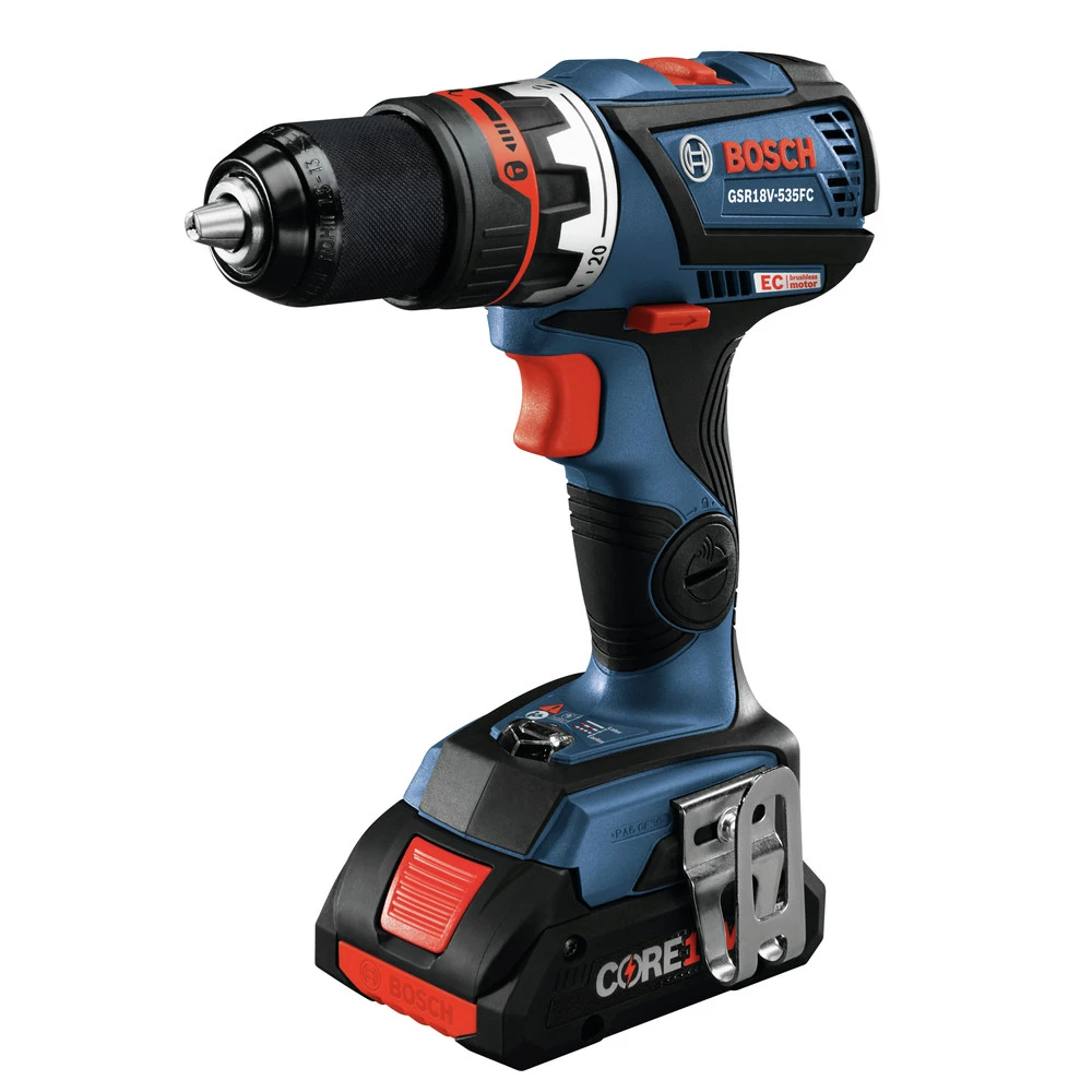 New ๐ Factory Reconditioned Bosch GSR18V-535FCB15-RT 18V EC Brushless Connected-Ready Flexiclick 5-in-1 Cordless Drill Driver System Kit (4 Ah) ๐ 5 New ๐ Factory Reconditioned Bosch GSR18V-535FCB15-RT 18V EC Brushless Connected-Ready Flexiclick 5-in-1 Cordless Drill Driver System Kit (4 Ah) ๐ - Image 3