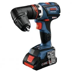 New ๐ Factory Reconditioned Bosch GSR18V-535FCB15-RT 18V EC Brushless Connected-Ready Flexiclick 5-in-1 Cordless Drill Driver System Kit (4 Ah) ๐ 23 New ๐ Factory Reconditioned Bosch GSR18V-535FCB15-RT 18V EC Brushless Connected-Ready Flexiclick 5-in-1 Cordless Drill Driver System Kit (4 Ah) ๐ -BOSCH Sales bshrgsr18v 535fcb15 rt f