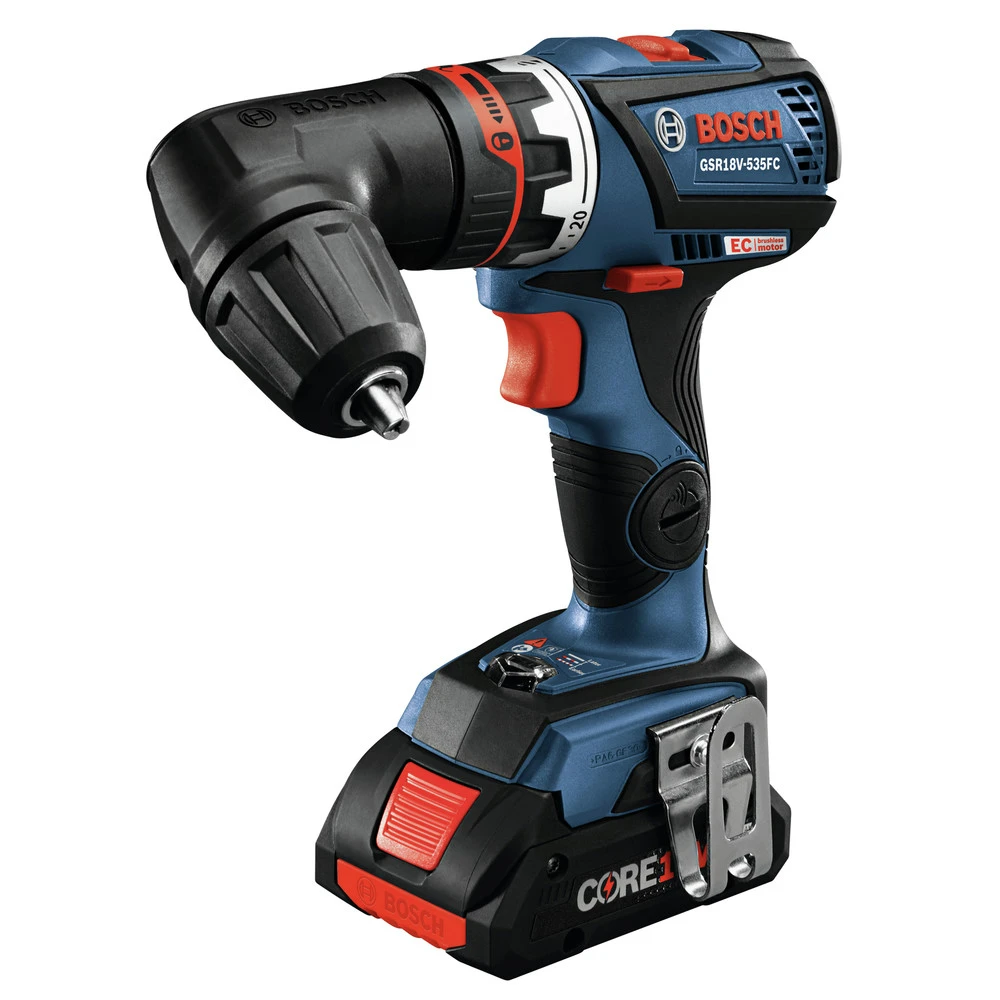 New ๐ Factory Reconditioned Bosch GSR18V-535FCB15-RT 18V EC Brushless Connected-Ready Flexiclick 5-in-1 Cordless Drill Driver System Kit (4 Ah) ๐ 9 New ๐ Factory Reconditioned Bosch GSR18V-535FCB15-RT 18V EC Brushless Connected-Ready Flexiclick 5-in-1 Cordless Drill Driver System Kit (4 Ah) ๐ - Image 7