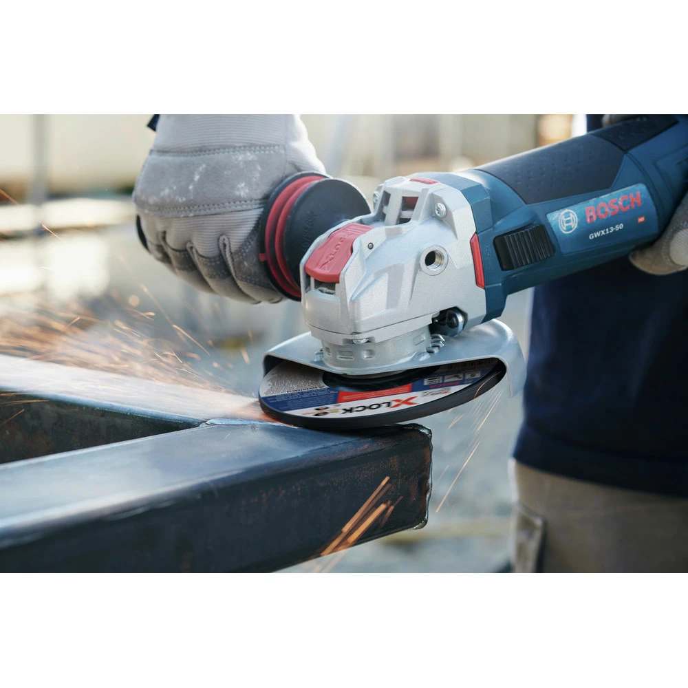 Coupon 🔥 Factory Reconditioned Bosch GWX13-50-RT 120V X-LOCK 5 In. Corded Angle Grinder 🤩 5 Coupon 🔥 Factory Reconditioned Bosch GWX13-50-RT 120V X-LOCK 5 In. Corded Angle Grinder 🤩 - Image 3