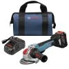 Best reviews of 🔔 Factory Reconditioned Bosch GWX18V-50PCB14-RT 18V X-LOCK Brushless Lithium-Ion 4-1/2 - 5 In. Cordless Angle Grinder Kit (8 Ah) 🔔 -BOSCH Sales bshrgwx18v 50pcb14 rt