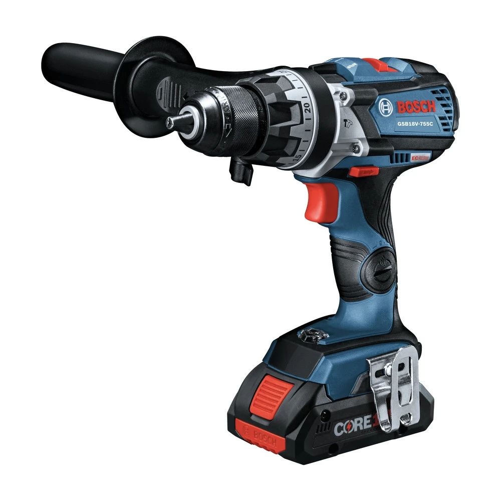 Budget ๐ Factory Reconditioned Bosch GXL18V-224B25-RT 18V Brute Tough Connected-Ready EC Brushless Li-Ion 1/2 In. Cordless ๐จ Hammer Drill Driver / 1/4 / 1/2 In. 2-In-1 Impact Driver Combo Kit (4 Ah) ๐ 7 Budget ๐ Factory Reconditioned Bosch GXL18V-224B25-RT 18V Brute Tough Connected-Ready EC Brushless Li-Ion 1/2 In. Cordless ๐จ Hammer Drill Driver / 1/4 / 1/2 In. 2-In-1 Impact Driver Combo Kit (4 Ah) ๐ - Image 5
