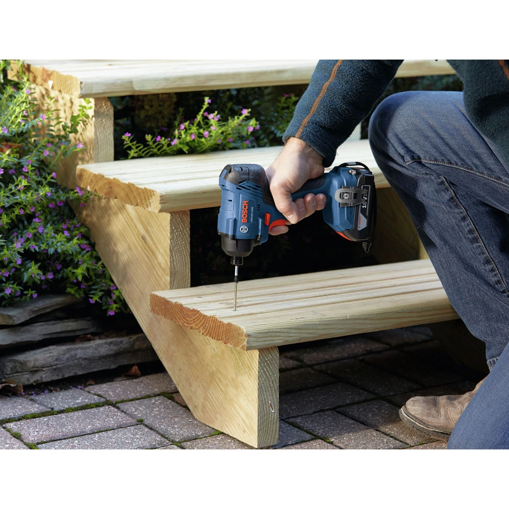 Outlet ๐ Factory Reconditioned Bosch GXL18V-26B22-RT 18V Lithium-Ion 2 Ah Compact Drill Driver / Hex Impact Driver Combo Kit ๐ฏ 9 Outlet ๐ Factory Reconditioned Bosch GXL18V-26B22-RT 18V Lithium-Ion 2 Ah Compact Drill Driver / Hex Impact Driver Combo Kit ๐ฏ - Image 7