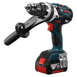 Best Pirce 💯 Factory Reconditioned Bosch HDH183-01-RT 18V 4.0 Ah EC Cordless Li-Ion Brushless Brute Tough 1/2 In. 🔨 Hammer Drill Driver Kit 💯 -BOSCH Sales bshrhdh18301rt b