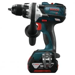 Best Pirce 💯 Factory Reconditioned Bosch HDH183-01-RT 18V 4.0 Ah EC Cordless Li-Ion Brushless Brute Tough 1/2 In. 🔨 Hammer Drill Driver Kit 💯 -BOSCH Sales bshrhdh18301rt c
