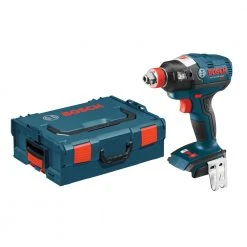 Best deal 🛒 Factory Reconditioned Bosch IDH182BL-RT 18V Cordless Lithium-Ion Brushless Socket Ready Impact Driver (Tool Only) With L-BOXX 2 Case & ExactFit Insert Tray 😀