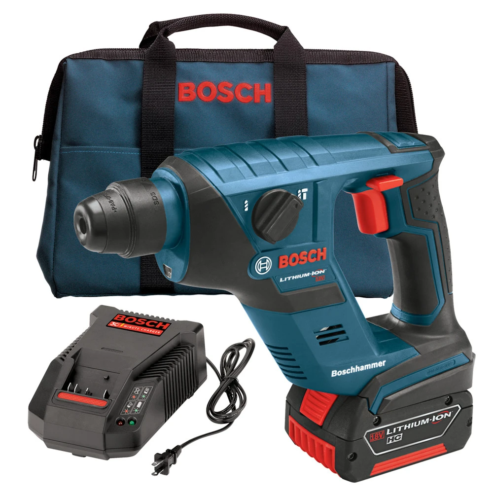 Top 10 👏 Factory Reconditioned Bosch RHS181K-RT 18V Cordless Lithium-Ion Compact SDS-Plus Rotary 🔨 Hammer Kit 👏 3 Top 10 👏 Factory Reconditioned Bosch RHS181K-RT 18V Cordless Lithium-Ion Compact SDS-Plus Rotary 🔨 Hammer Kit 👏